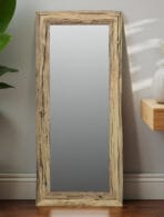 Miroir bois de chemin de fer