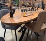 Table Ovale manguier 220 240 cm