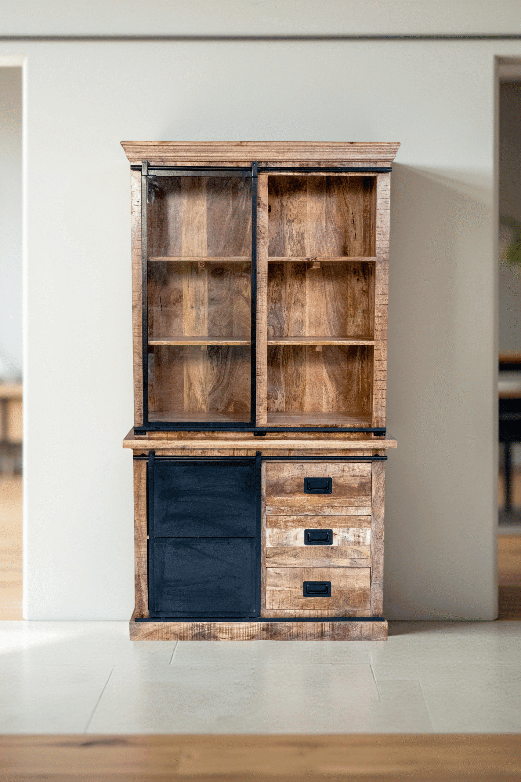 Vaisselier industriel (Hauteur 220 cm) INDUS – 120 cm Vaisselier industriel (Hauteur 220 cm) INDUS - 120 cm