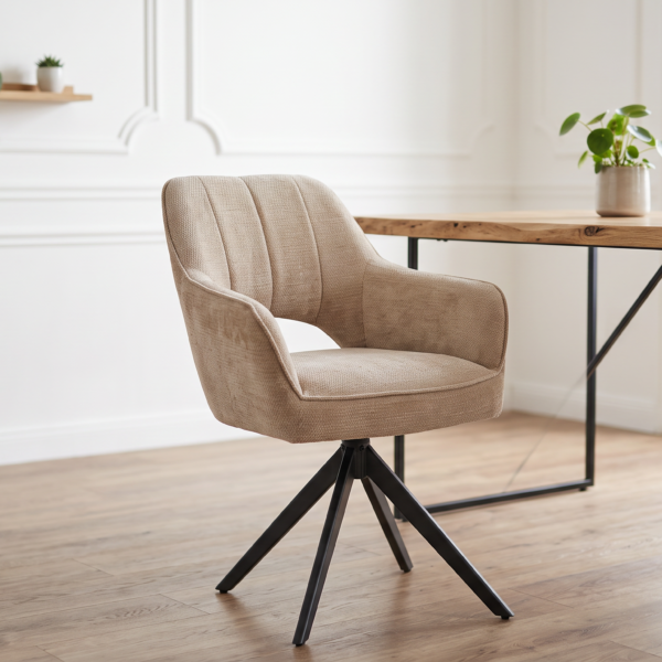 Chaise Pivotante Settons – Dwelling Interiors – Beige / Taupe / Gris