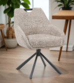 Fauteuil Pivotant avec Poignée Montbel – Dwelling Interiors – Beige / Taupe