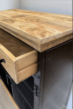 Petit buffet industriel Metz 100 cm – Dwelling Interiors