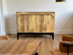 Buffet Troyes en Bois de Manguier Massif 100×40×50 cm – Dwelling Interiors