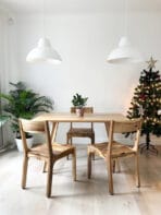 Chaise exotique naturelle en manguier massif – Valjoly | Dwelling Interiors