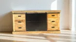 Buffet industriel en manguier massif et métal INDUS – 160 ou 180 cm | Dwelling Interiors