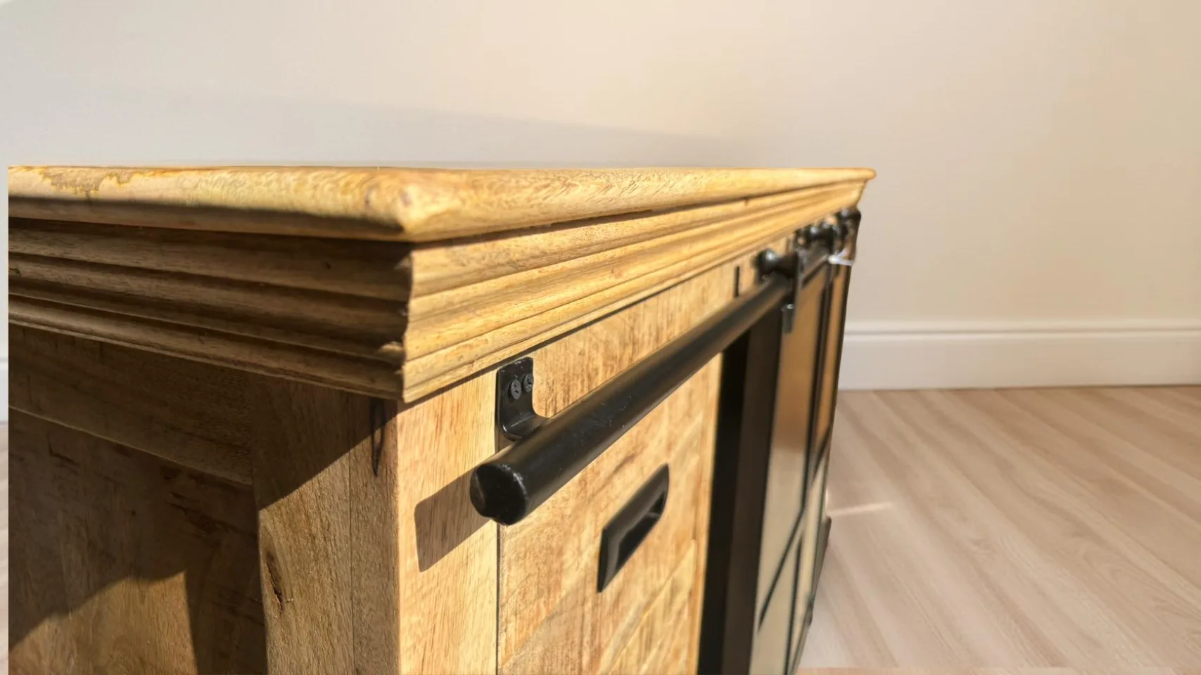 Buffet industriel en manguier massif et métal INDUS – 160 ou 180 cm | Dwelling Interiors